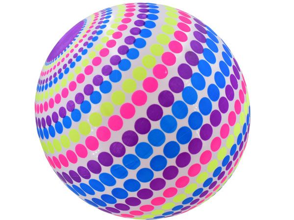 M.Y 9'' 80g Hot Colour Dot Football
