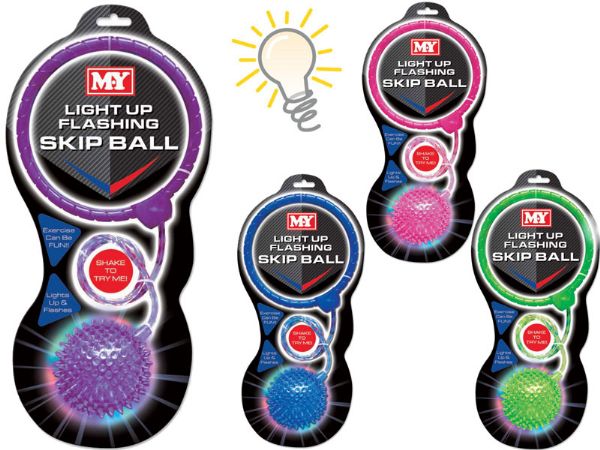 MY Light Up Flashing Ankle Skip Ball, Picked At Random